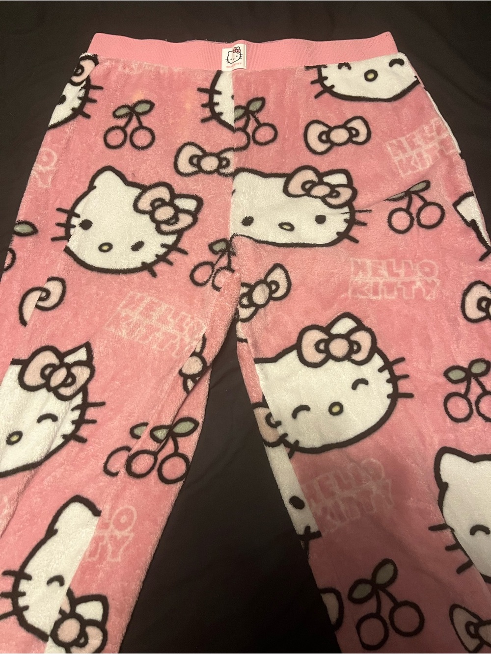 Sanrio Hello Kitty Pink Cherry Pyjama Pants